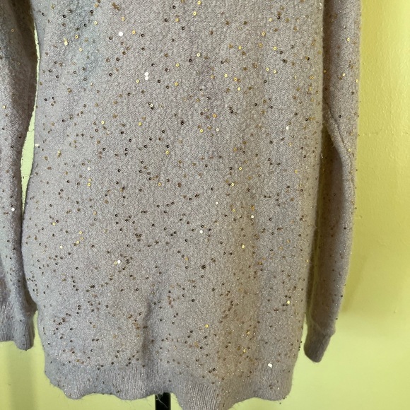 Express Your Women’s Sequin Embellished Beige Cardigan Size XS - Picture 11 of 11
